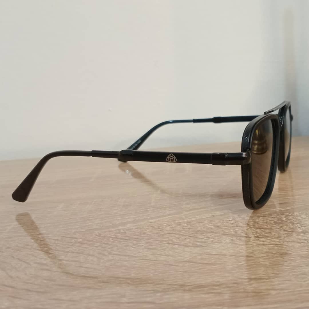 🕶 maybachنظارات شمسية رجالية أنيقة+ علبة ومنظف مجاني