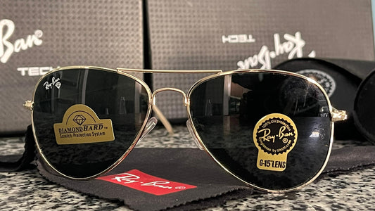 Rayban Aviator UV400 (100% زجاج)